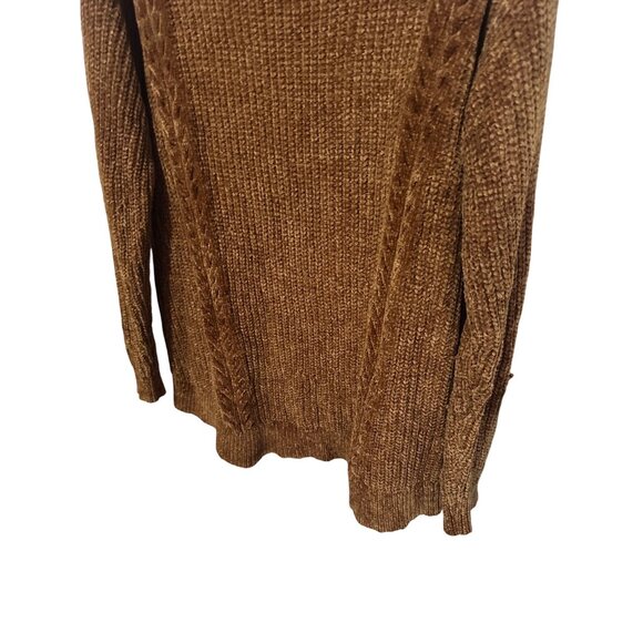 Isabel Maternity by Ingrid & Isabel brown cowl neck sweater size XL - Picture 6 of 7